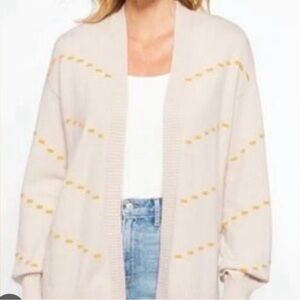 NWT Les Serein Petunia Open Cardigan - Beige XL - Stitch Fix Exclusive